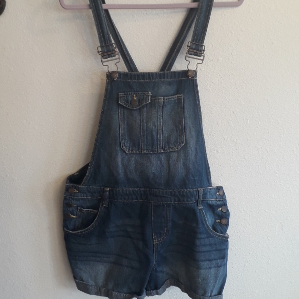 lei Vintage Y2K Denim Overall Shorts
